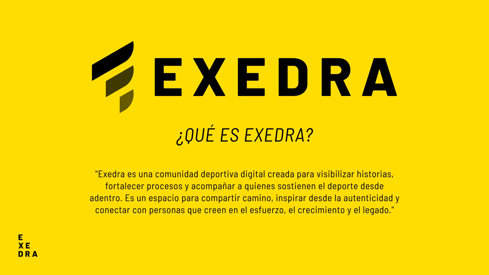 Exedra Que Es comunidad deportiva digital